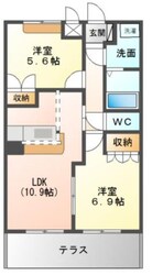 アシューレの物件間取画像